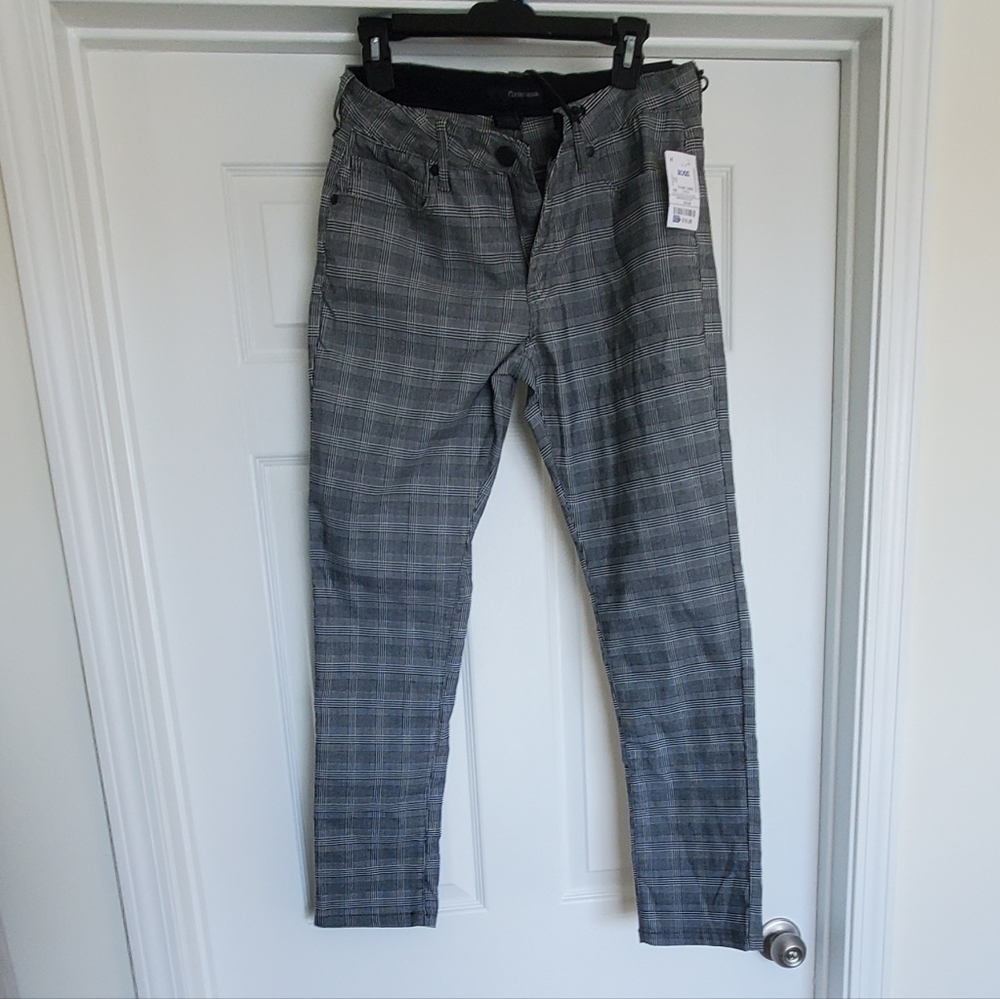 Fried Denim Checkered Pants
